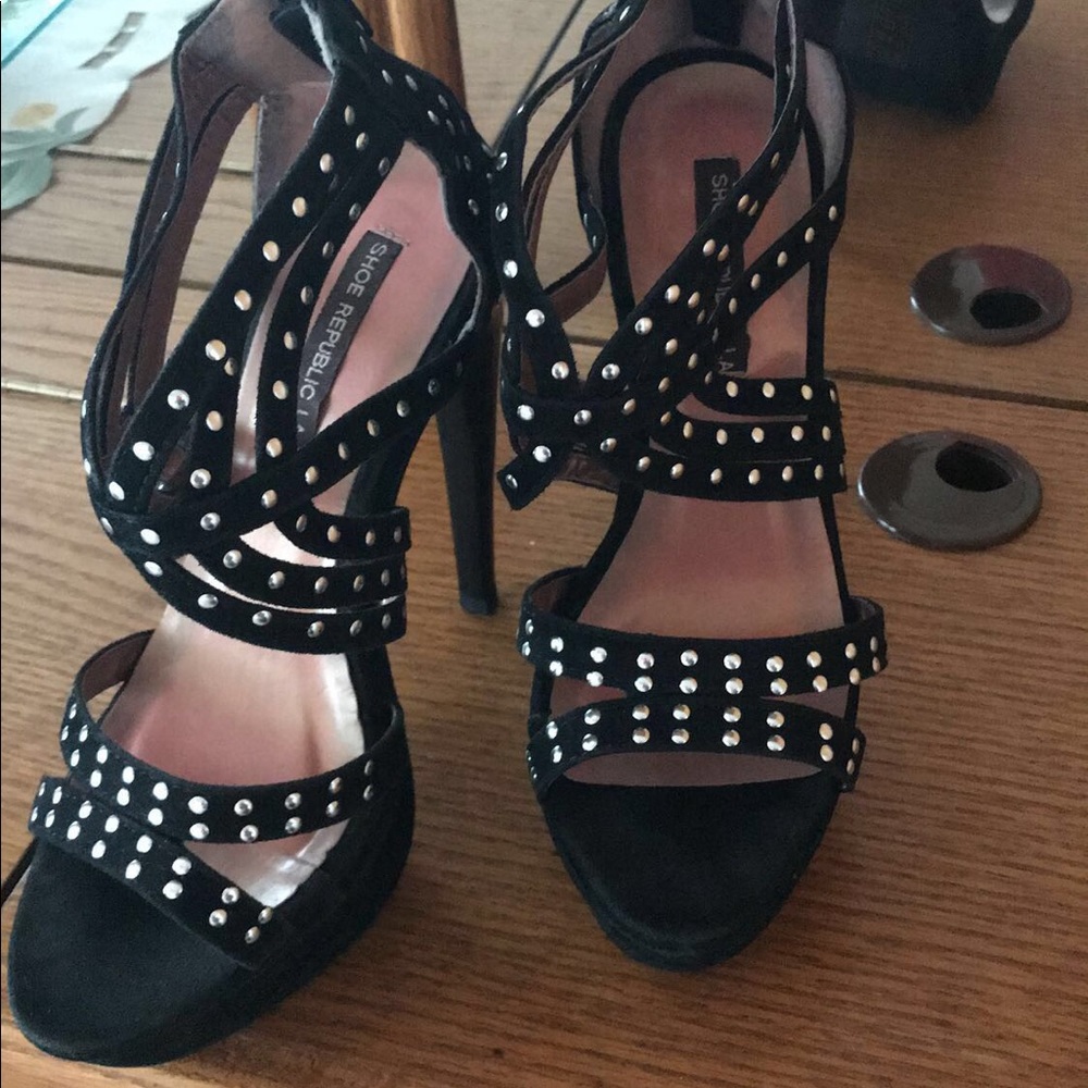 Studded Heels